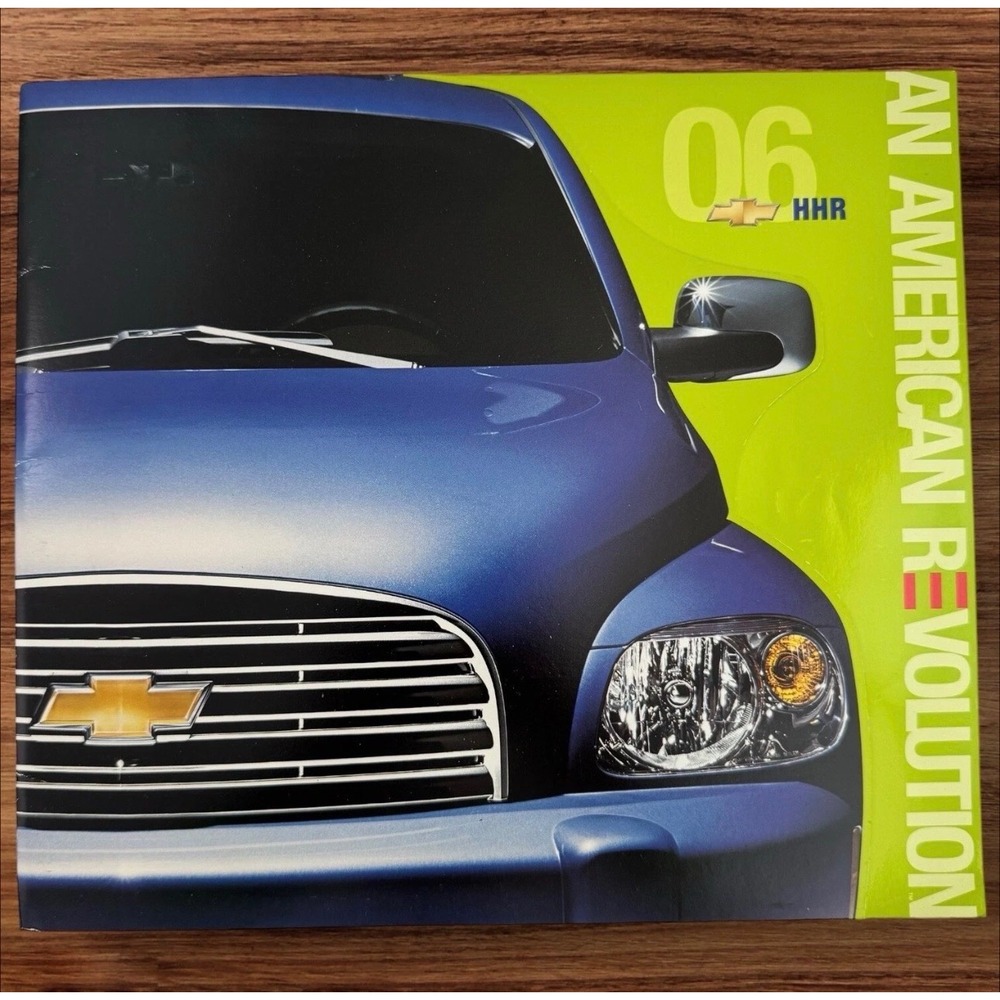 2006 Chevrolet HHR Sales Brochure Catalog An American Revolution Chevy Retro SUV
